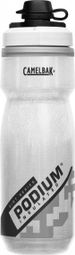Botella de agua aislada de 620 ml Camelbak Podium Dirt Series, color blanco
