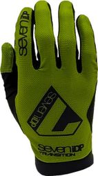 Pair of Seven Transition Green Long Gloves