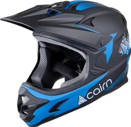 Cairn X Track full-face helmet Matte Black/Blue (TU)