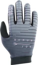 ION Bike Scrub Gloves Unisex Black Blue