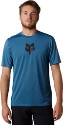 Camiseta de manga corta Fox Ranger  TruDri Slate Azul