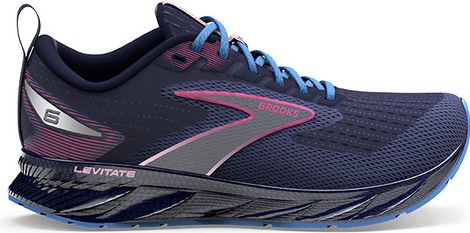 Brooks Levitate 6 Blue Pink Women's Running Shoes