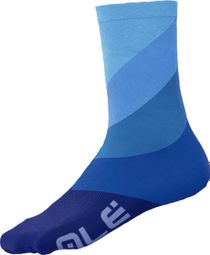 Unisex Socken Alé Q-Skin Diagonal Digitopress Blau