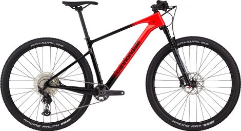 Cannondale Scalpel HT Carbon 4 Hardtail MTB Shimano Deore XT 12S 29'' Acid Red 2023