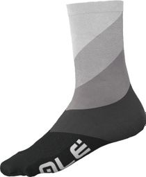 Alé Q-Skin Diagonal Digitopress Unisex Socks Grey
