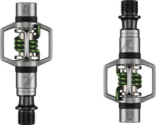 Pedales Crank Brothers EGGBEATER 2 - Plata Verde