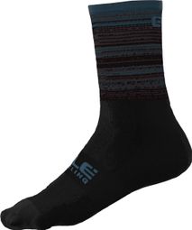 Alé Q-Skin Scanner Unisex Socks Black/Blue