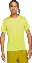 Nike Dri-Fit Rise 365 Short Sleeve Jersey Yellow