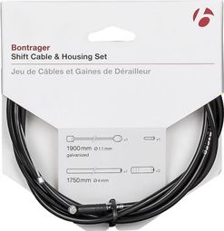 Juego de cables / cajas de cambio universal Bontrager 4 mm negro