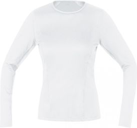 Maillot Manches Longues Femme Gore M Women Base Layer Thermo White