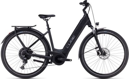 Cube Touring Hybrid Pro 500 Easy Entry Shimano Deore 11V 500 Wh 700 mm VTC Electric Black 2023