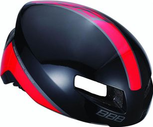 BBB Tithon Helmet Shiny black Red