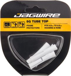 Jagwire 5G Tubo superior blanco protector 4x