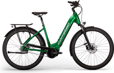 Corratec E-Power Trekking 28 P6 8S Wave Bicicletta ibrida elettrica Shimano Nexus 8S 625 Wh 700 mm Verde 2023