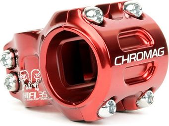 Attacco manubrio MTB CHROMAG HI-FI 35 Rosso