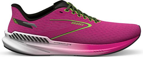 Chaussures Running Brooks Hyperion GTS Rose Vert Femme