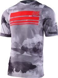Maillot Manches Courtes Troy Lee Designs Skyline Gris