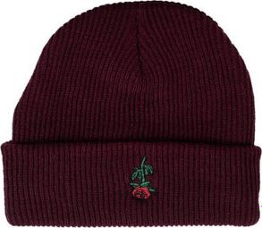 Bonnet Subrosa Rose Embroderie Maroon