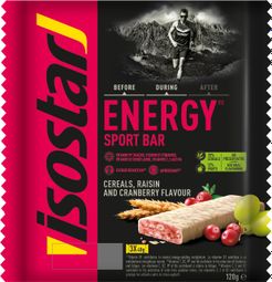ISOSTAR Energy bar HIGH ENERGY CRANBERRY 3x40g