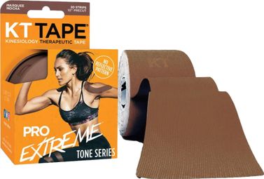 KT TAPE Pro Extreme Tape Pre-Cut (20 X 25Cm) Mocha