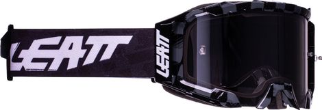 Leatt Velocity 5.5 Iriz Brushed Mask - Silver 50% Lens