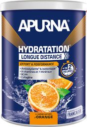Boisson Hydratation Apurna Longue Distance Orange Pot 500g