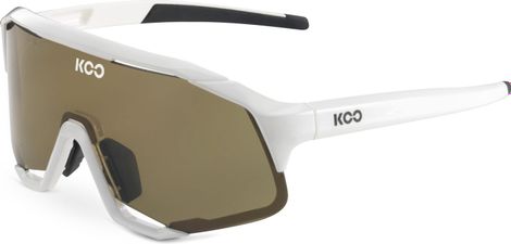 KOO Demos White / Bronze Glasses