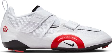 Damen Cross-Trainingsschuhe Nike SuperRep Cycle 2 Next Nature Weiß Rot
