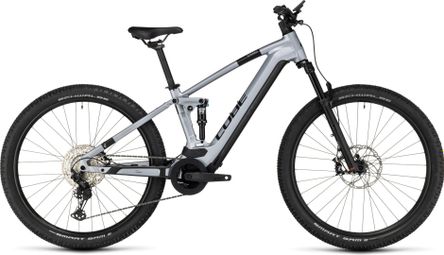 Cube Stereo Hybrid 120 Race 750 Electric Full Suspension MTB Shimano Deore/XT 12S 750 Wh 29'' Polar Silver 2023