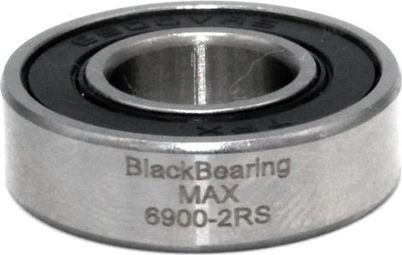Black Bearing 61900-2RS Max 10 x 22 x 6 mm