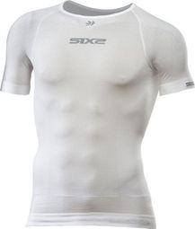 Sixs TS1L Weiß Kurzärmeliges Unterhemd