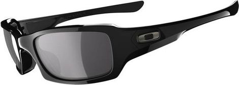 OAKLEY Sunglasses FIVES SQUARED Black/Blacl Iridium Polarized Ref OO9238-06