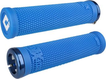 Paire de Grips Odi Ruffian XL V2.1 135 mm Bleu / Blanc
