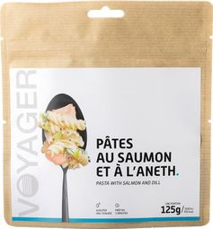 Lyophilisierte Mahlzeit Voyager Pasta mit Lachs und Dill 125g