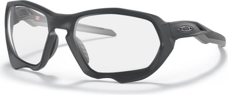 Oakley Plazma Matte Carbon / Clear To Black Iridium Photochromic Sunglasses / Ref.OO9019-0559