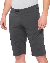 Pantalones cortos 100% Ridecamp Charcoal Grey