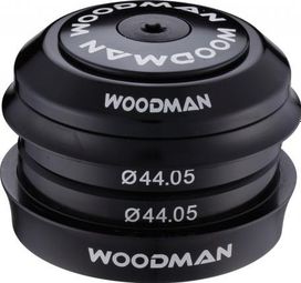 Juego de dirección WOODMAN AXIS SICR Comp Semi-Integrado 44mm 1''1/8 Negro