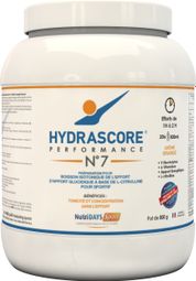 Isotonic drink of the effort Hydrascore N ° 7 Orange 800g