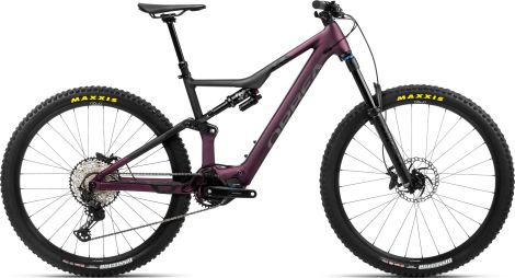Orbea Rise H10 Electric Full Suspension MTB Shimano XT 12S 540 Wh 29'' Metallic Mulberry Purple 2023