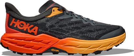 Chaussures de Trail Running Hoka Speedgoat 5 Gris Orange