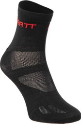 Neatt 7.5cm Calcetines Negro / Rojo