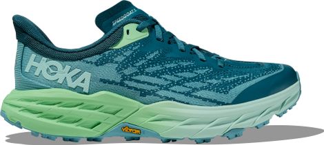 Chaussures de Trail Running Hoka Femme Speedgoat 5 Bleu Vert