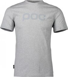T-Shirt Poc Logo Gris Melange