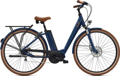 Bicicleta eléctrica urbana O2 Feel iVog City Boost 6.1 Univ Shimano Nexus 5V 360 Wh 28'' Bleu Boréal