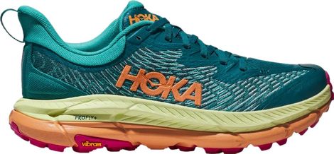 Hoka Mafate Speed 4 Trail Running Schuh Blau Orange Pink