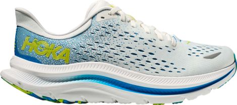 Chaussures de Running Hoka Kawana Blanc Bleu