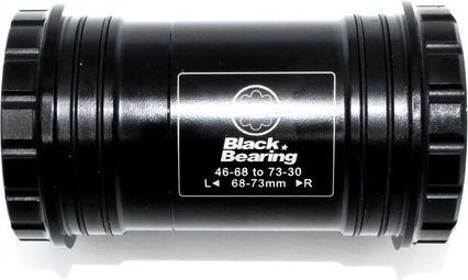 Eje de pedalier PressFit 30 con rodamiento negro (BB30)