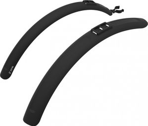 Zefal Trail Teen 60 Set 24'' Rear and Front Mudguard Black