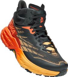 Chaussures de Randonnée Hoka Speedgoat 5 Mid GTX Noir Orange