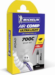 Chambre à Air Michelin AirComp Ultralight 700 mm Presta 80 mm
